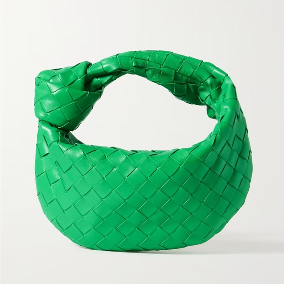 Like New Auth Bottega Veneta Jodie Mini Knotted Intrecciato Leather Tote Bag - Picture 3 of 11